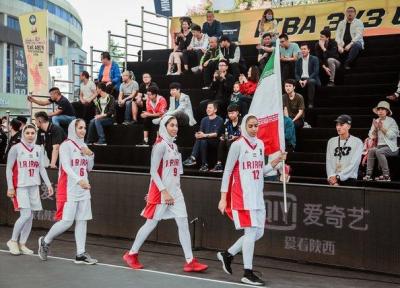حذف دختران بسکتبال سه نفره ایران از المپیک آرژانتین