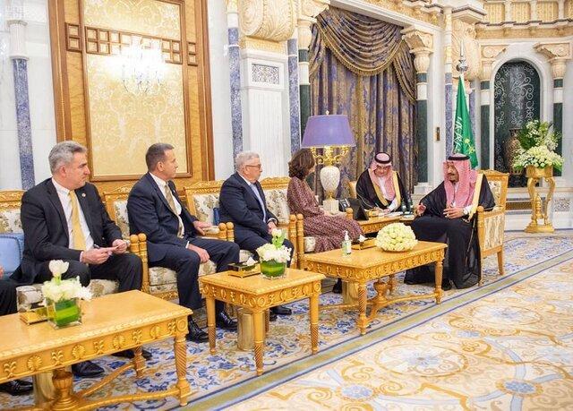 دیدار رئیس سیا با پادشاه عربستان