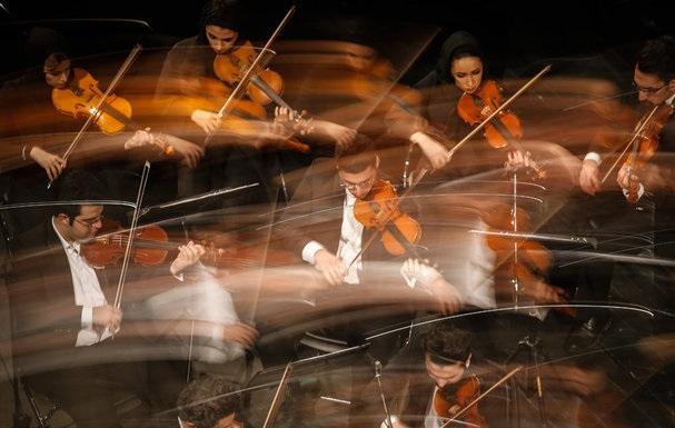 اجرای ارکستر ملی پروژه مشترک در تالار وحدت تهران