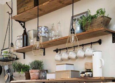 آشنایی با قفسه آشپزخانه چوبی بهترین دیزاین 2020