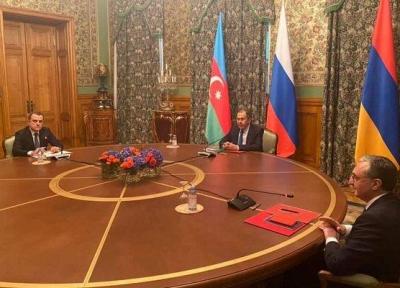 نشست وزیران خارجه ارمنستان و آذربایجان در روسیه شروع شد