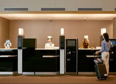 اولین هتل روباتیک جهان در ژاپن افتتاح شد
