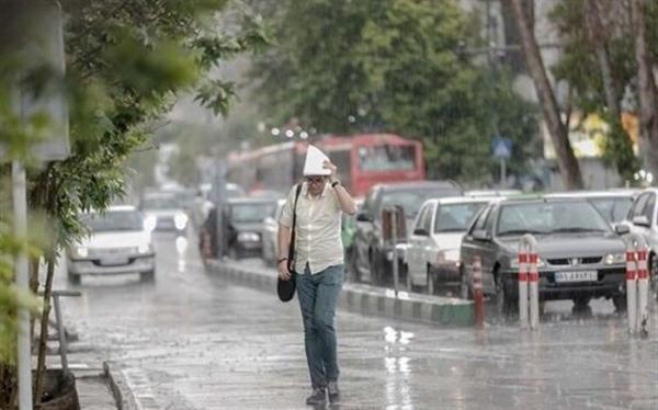 هشدار هواشناسی درخصوص وقوع رگبار و رعد و برق در 3 استان
