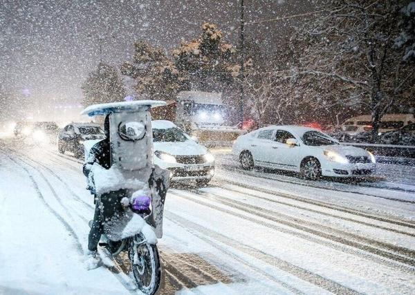 تهران اسیر بارش برف وحشی شده است؟